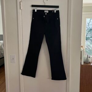 Frame Le Crop Mid-Rise Bootcut Jeans size 27 Kickboot